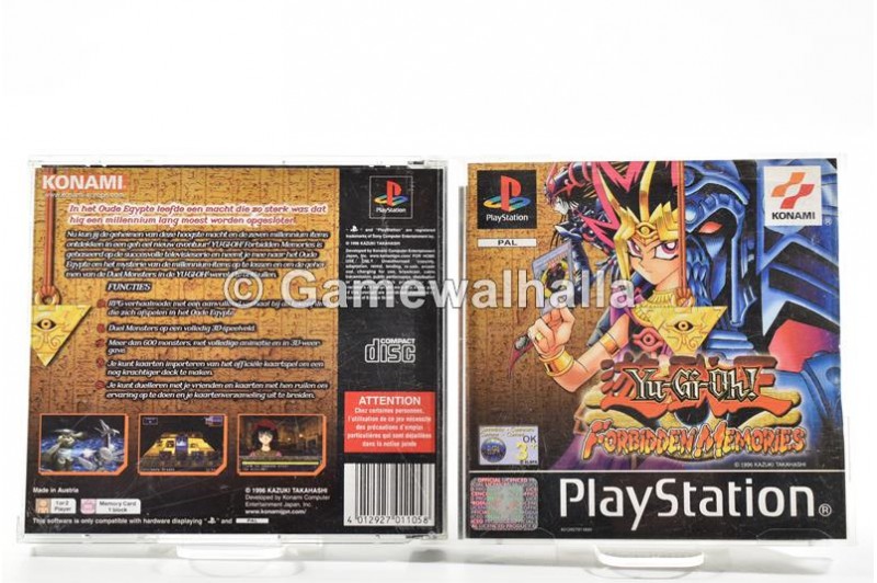 Yu-Gi-Oh forbidden memories PlayStation ps1 psx Konami - Jeux vidéo